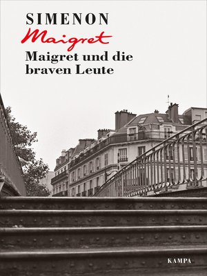cover image of Maigret und die braven Leute